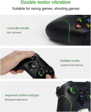 Controle Sem Fio B17 para Xbox One e PC com Adaptador 2.4GHz Semi Novo