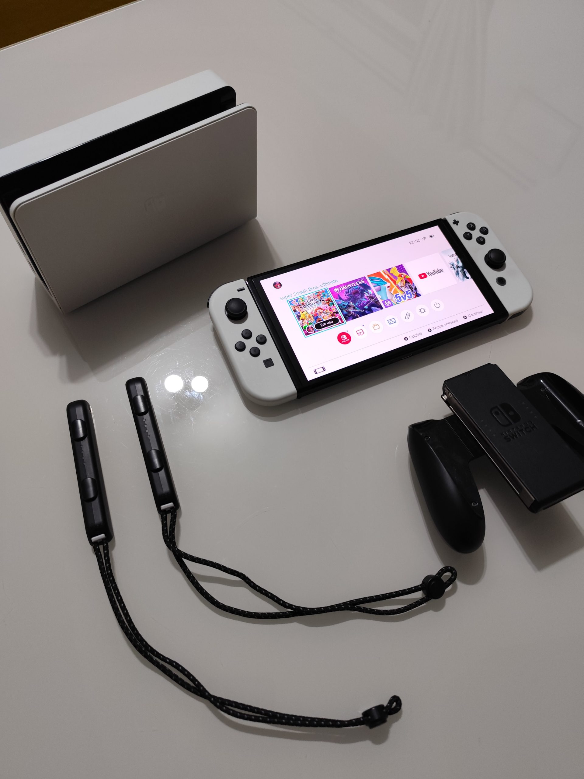 Nintendo Switch Oled 64GB Branco Sem Caixa - Imagem 2