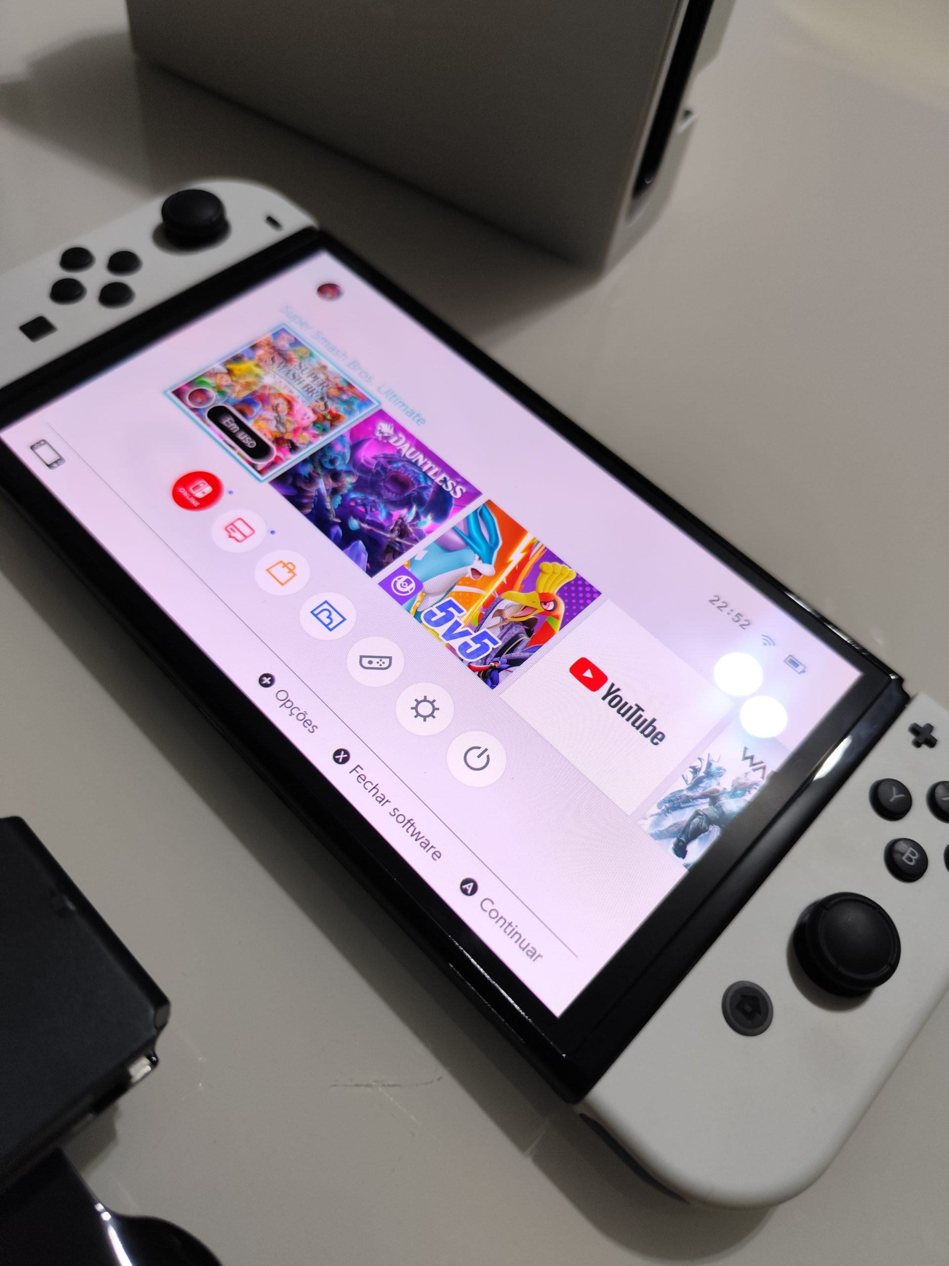 Nintendo Switch Oled 64GB Branco Sem Caixa - Imagem 4